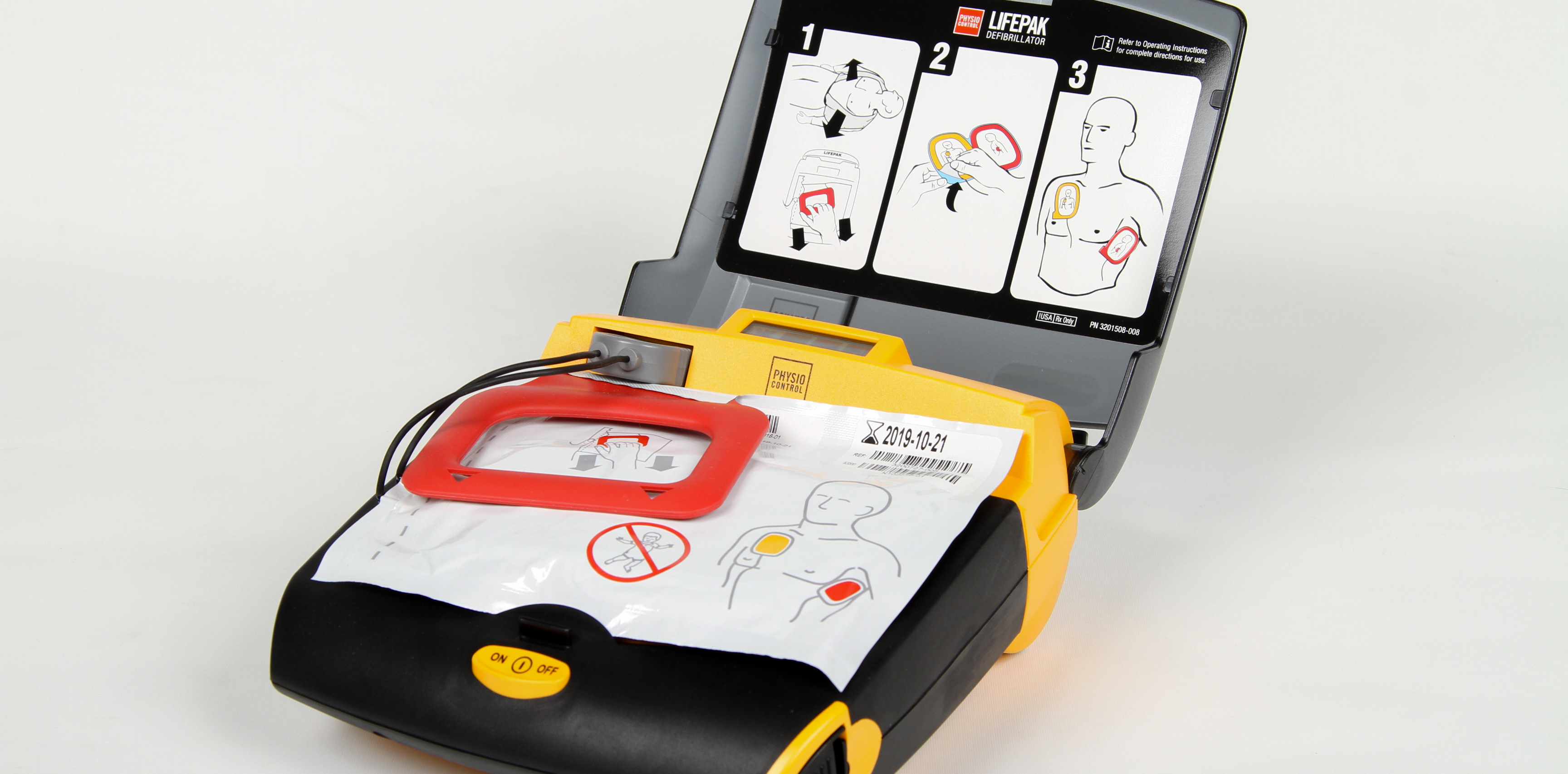 Défibrillateur automatique et semi-automatique utilisé par les secours, urgentistes et smur